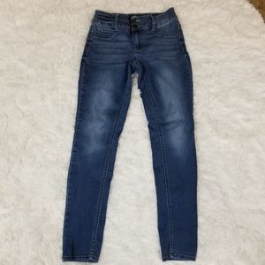 Mudd girls 14 blue skinny jeans